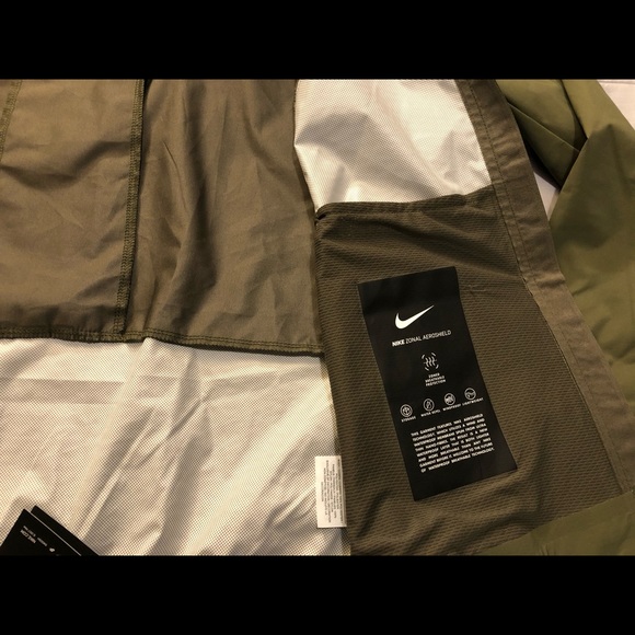 Nike ZONAL AEROSHIELD Running Jacket Windbreaker - Picture 5 of 7